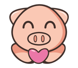 Piggy : Little pig sticker #11899931