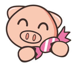 Piggy : Little pig sticker #11899932