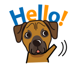 iinu - Rhodesian Ridgeback sticker #11899934