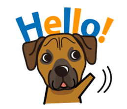 iinu - Rhodesian Ridgeback sticker #11899934