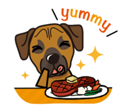 iinu - Rhodesian Ridgeback sticker #11899938