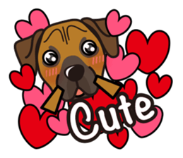 iinu - Rhodesian Ridgeback sticker #11899940