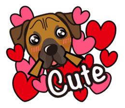 iinu - Rhodesian Ridgeback sticker #11899940