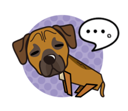 iinu - Rhodesian Ridgeback sticker #11899945