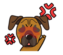 iinu - Rhodesian Ridgeback sticker #11899946