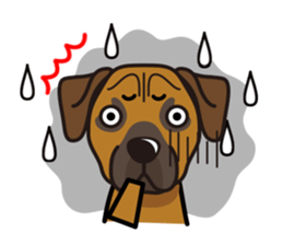 iinu - Rhodesian Ridgeback sticker #11899971