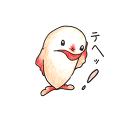 Of cute dolphin ''lovely luka'' sticker #11900078