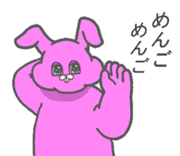 Wearing the Rabbit costume sticker #11900215