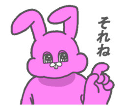 Wearing the Rabbit costume sticker #11900224