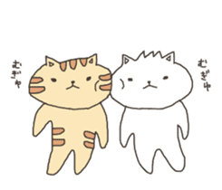 Rough Cat in Takeshi's house 3 sticker #11900717