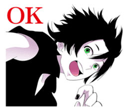 Rave positive in! sticker #11900743