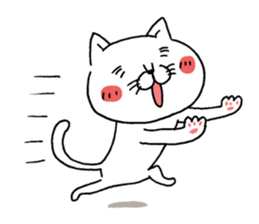 A cat tells feeling's feelings sticker #11901125