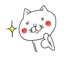 A cat tells feeling's feelings sticker #11901131