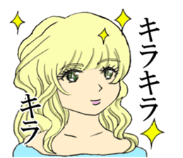 Sticker of the princess sticker #11901377