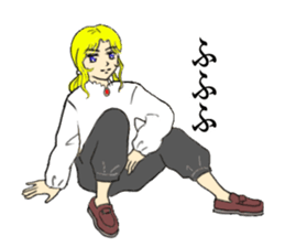 Sticker of the princess sticker #11901380