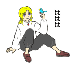 Sticker of the princess sticker #11901381