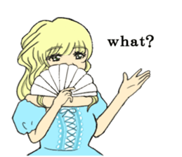 Sticker of the princess sticker #11901389