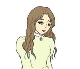 Sticker of the princess sticker #11901394