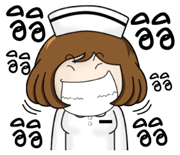Very Happy Nurse 2 sticker #11901738
