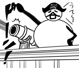 tanimaru uncle Pirate sticker #11902099