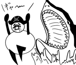 tanimaru uncle Pirate sticker #11902132