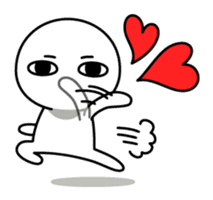 Deadpan boy sticker #11902255