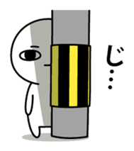 Deadpan boy sticker #11902260