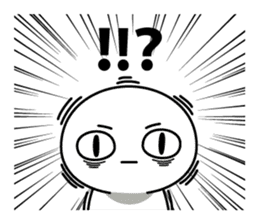 Deadpan boy sticker #11902272