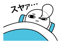 Deadpan boy sticker #11902283