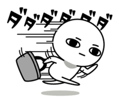 Deadpan boy sticker #11902286