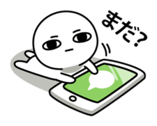 Deadpan boy sticker #11902291