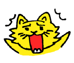 Adult cats sticker #11903982