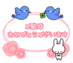Frequently used message Rabbit - 7 sticker #11904329