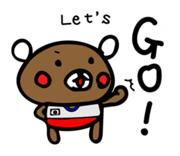 kurikumakun 5 sticker #11904686