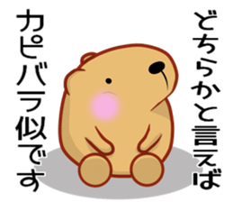 Kyapibara 9 sticker #11904855