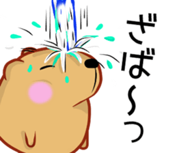 Kyapibara 9 sticker #11904866