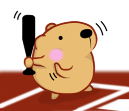 Kyapibara 9 sticker #11904890