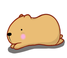 Kyapibara 9 sticker #11904893