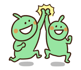 Dried gourd shavings Sticker sticker #11905193