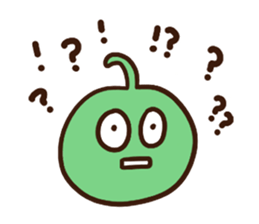 Dried gourd shavings Sticker sticker #11905197