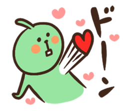 Dried gourd shavings Sticker sticker #11905199