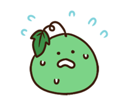 Dried gourd shavings Sticker sticker #11905202