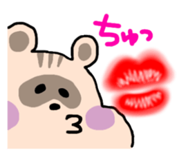 tanuki&squirrel sticker #11905236