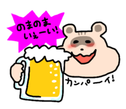 tanuki&squirrel sticker #11905246