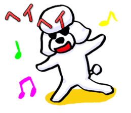 Teku the Poodle Hiroshima Dialect Part2 sticker #11905327
