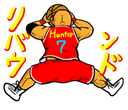Cool Basket ball player sticker #11905747