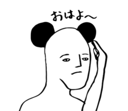 A collection of friendly animal sticker #11905942