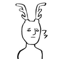 A collection of friendly animal sticker #11905970