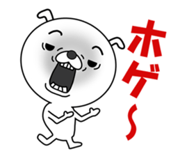 very funny and useful dog's stickers sticker #11906904