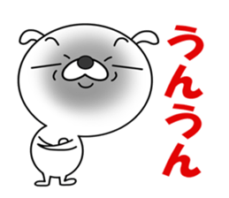 very funny and useful dog's stickers sticker #11906907